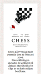 Mobile Screenshot of chess.briggenteater.se